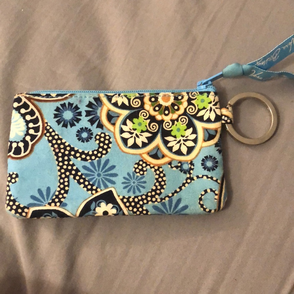 Vera Bradley Card Holder - Light Blue